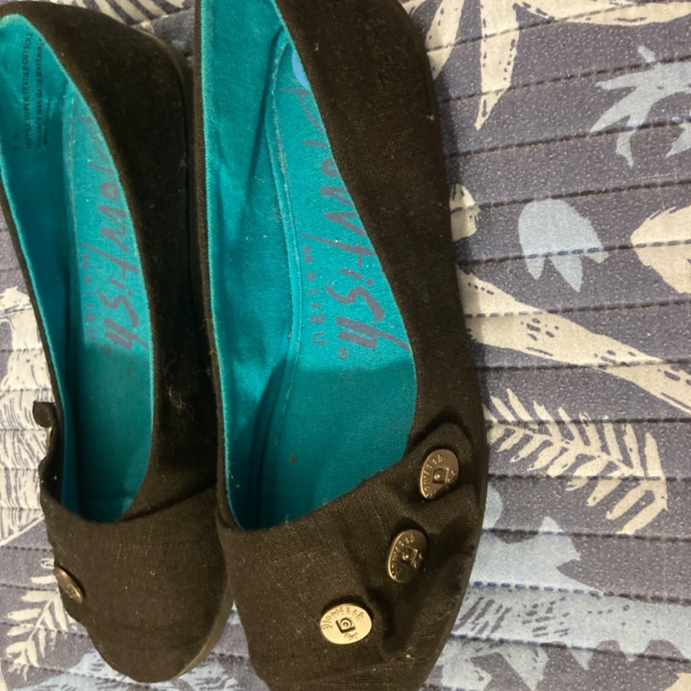 Blue Fish-Shoes - Picture 2 of 4